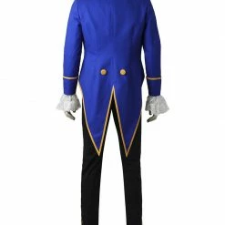 Auscosplay The Classic Beast Costume Prince Adam Cosplay Suit For Men Prince & Princess Costume