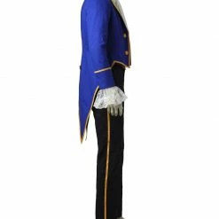Auscosplay The Classic Beast Costume Prince Adam Cosplay Suit For Men Prince & Princess Costume