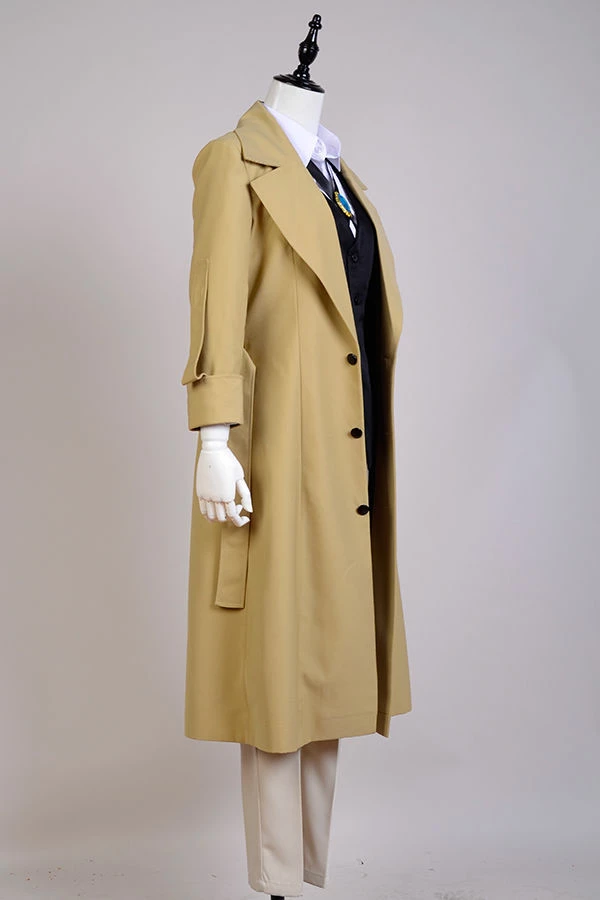 Auscosplay Anime Costume Bungou Stray Dogs Osamu Dazai Cosplay Costume Outfit 7 Auscosplay Anime Costume Bungou Stray Dogs Osamu Dazai Cosplay Costume Outfit