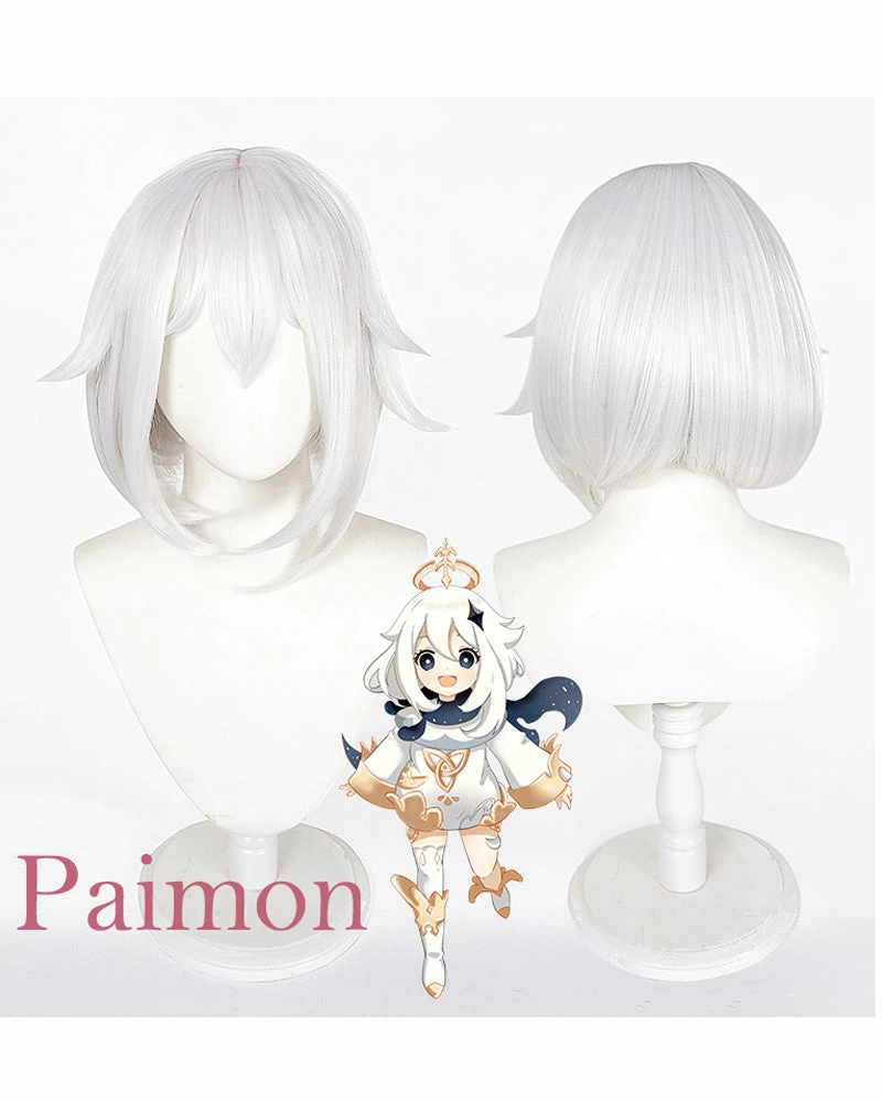 Auscosplay Genshin Impact Paimon Cosplay Costume Dress Genshin Impact Cosplay 7 Auscosplay Genshin Impact Paimon Cosplay Costume Dress Genshin Impact Cosplay