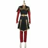 Auscosplay Avatar The Last Airbender Princess Azula Cosplay Costume Anime Costume 1 Auscosplay Avatar The Last Airbender Princess Azula Cosplay Costume Anime Costume
