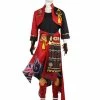 Auscosplay Genshin Impact Cosplay Genshin Impact Thoma Cosplay Costume 2 Auscosplay Genshin Impact Cosplay Genshin Impact Thoma Cosplay Costume