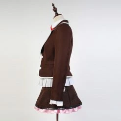 Auscosplay Anime Costume Danganronpa Kotoko Utsugi Cosplay Costume Brown School Uniform