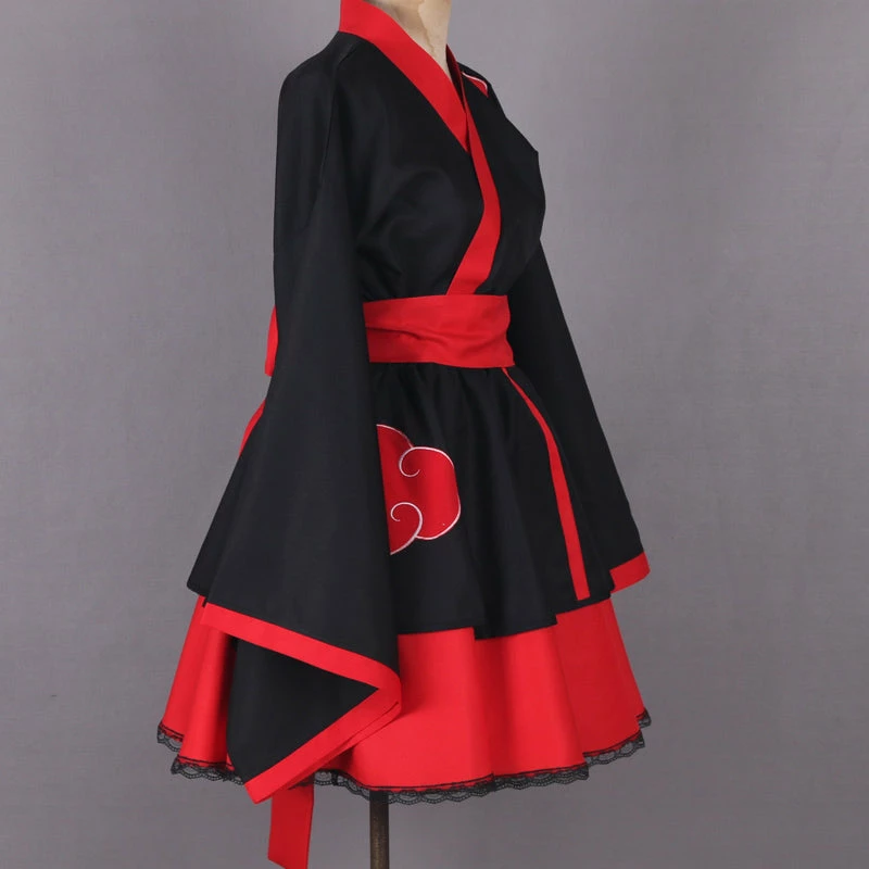 Auscosplay Anime Costume Naruto Shippuden Akatsuki Organization Cosplay Costume Dress 4 Auscosplay Anime Costume Naruto Shippuden Akatsuki Organization Cosplay Costume Dress