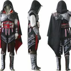 Auscosplay Assassin's Creed 2 Costume Ezio Auditore Cosplay Outfit