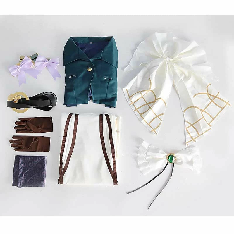 Auscosplay Violet Evergarden Cosplay Costume Dress Anime Costume 9 Auscosplay Violet Evergarden Cosplay Costume Dress Anime Costume
