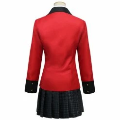 Auscosplay Anime Costume Kakegurui Yumeko Jabami Girls School Uniform Cosplay Costume 8 Auscosplay Anime Costume Kakegurui Yumeko Jabami Girls School Uniform Cosplay Costume