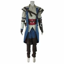 Auscosplay Assassin's Creed Costumes Assassins Creed 3 Connor Kenway Cosplay Costume