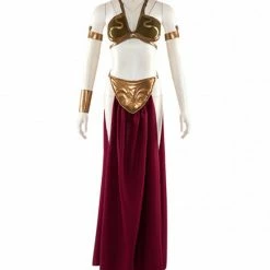 Auscosplay Star Wars Princess Leia Slave Cosplay Costume