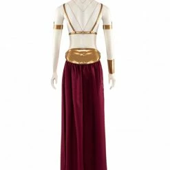 Auscosplay Star Wars Princess Leia Slave Cosplay Costume