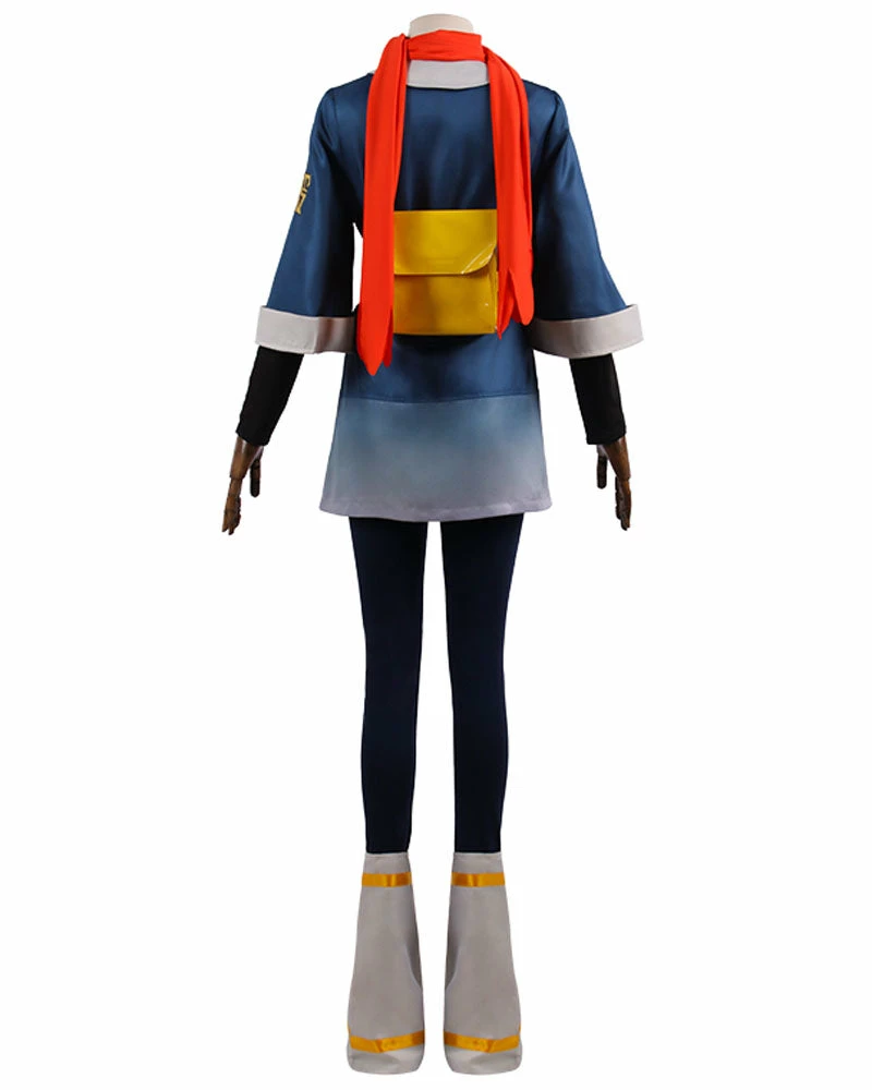 Auscosplay Pokemon Legends Arceus Akari Cosplay Costume 4 Auscosplay Pokemon Legends Arceus Akari Cosplay Costume