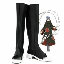 Auscosplay Naruto Costumes Anime NARUTO Konan Cosplay Shoes Boots Custom Made