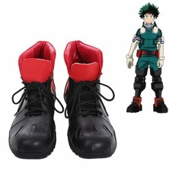 Auscosplay My Hero Academia Deku Cosplay Shoes Boku No Hero Akademia Izuku Midoriya Boots