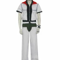 Auscosplay Video Game Costume Kingdom Hearts II Roxas Cosplay Costume