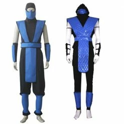Auscosplay Mortal Kombat Costumes Mortal Kombat Ninja Sub Zero Cosplay Costume