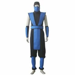 Auscosplay Mortal Kombat Costumes Mortal Kombat Ninja Sub Zero Cosplay Costume