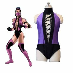 Auscosplay Mortal Kombat Costumes Mortal Kombat Kitana Jade Mileena Ninja Cosplay Costume