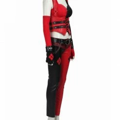 Auscosplay Arkham City Harley Quinn Cosplay Costume Outfit Movie Costume