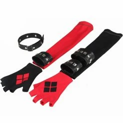 Auscosplay Arkham City Harley Quinn Cosplay Costume Outfit Movie Costume