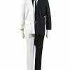 Auscosplay Harvey Dent Aka Two-Face Black & White Tuxedo Cosplay Costume Movie Costume 1 Auscosplay Harvey Dent Aka Two-Face Black & White Tuxedo Cosplay Costume Movie Costume