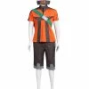 Auscosplay Pokemon Brendan Cosplay Costume Outfit Anime Costume