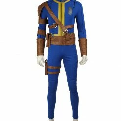 Auscosplay Fallout 4 Vault 111 Cosplay Costume Jumpsuit Suit Fallout Costumes