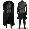 Auscosplay Game Of Thrones Jon Snow Cosplay Costume Outfit Full Set