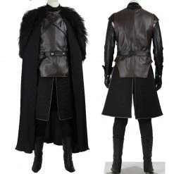 Auscosplay Game Of Thrones Jon Snow Cosplay Costume Outfit Full Set