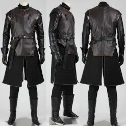 Auscosplay Game Of Thrones Jon Snow Cosplay Costume Outfit Full Set