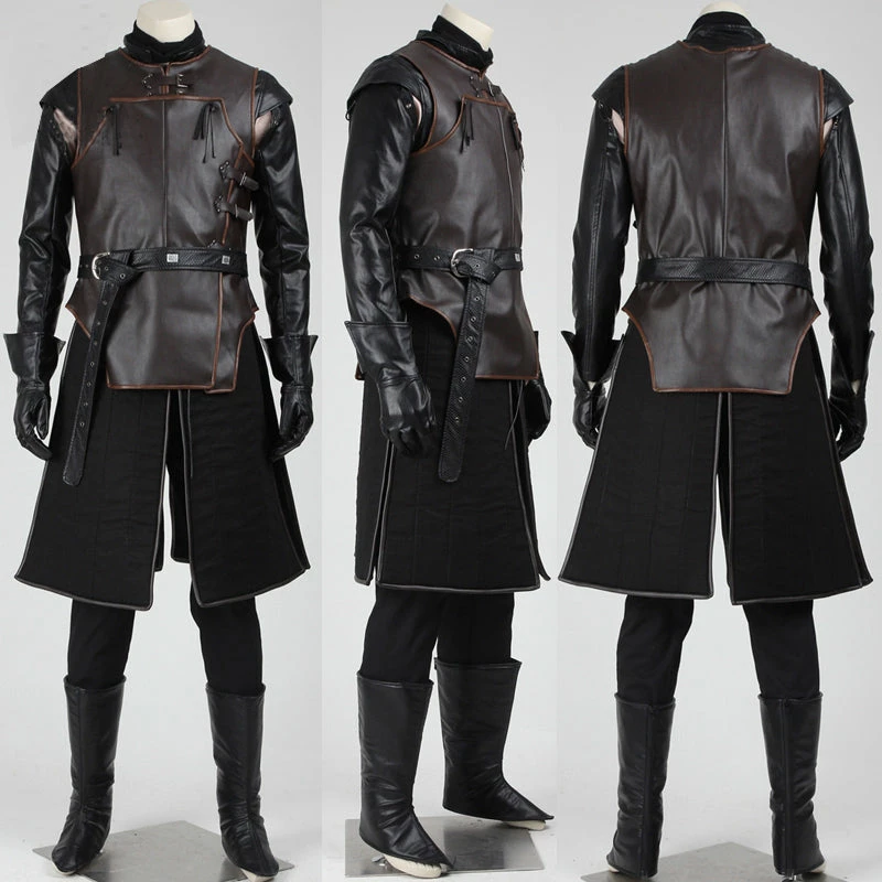 Auscosplay Game Of Thrones Jon Snow Cosplay Costume Outfit Full Set 4 Auscosplay Game Of Thrones Jon Snow Cosplay Costume Outfit Full Set
