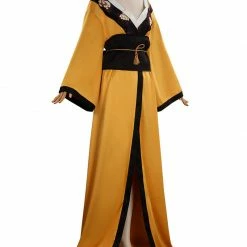 Auscosplay Movie Costume Witcher Ciri Cosplay Costume Kimono Outfits