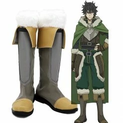 Auscosplay Naofumi Iwatani Cosplay Shoes The Rising Of The Shield Hero Boots