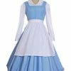 Auscosplay Adult Belle Peasant Costume Maid Cosplay Dress 1 Auscosplay Adult Belle Peasant Costume Maid Cosplay Dress