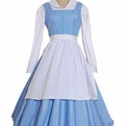Outlet Auscosplay Store 40 Auscosplay Adult Belle Peasant Costume Maid Cosplay Dress