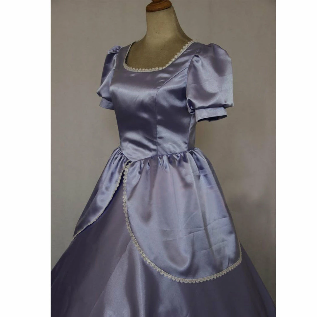 Auscosplay Princess Sofia Cosplay Costume Dress For Adult 5 Auscosplay Princess Sofia Cosplay Costume Dress For Adult