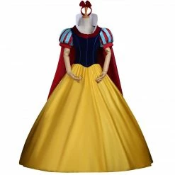 Auscosplay Princess Snow White Costume Cosplay Dress Prince & Princess Costume