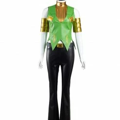 Auscosplay JoJo's Bizarre Ermes Costello Cosplay Costume Anime Costume