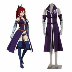Auscosplay Fairy Tail A Erza Scarlet Cosplay Costume