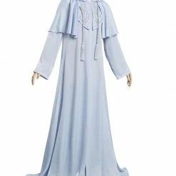 Auscosplay Final Fantasy XIV Endwalker Hydaelyn Robe Cosplay Costume Dress Video Game Costume