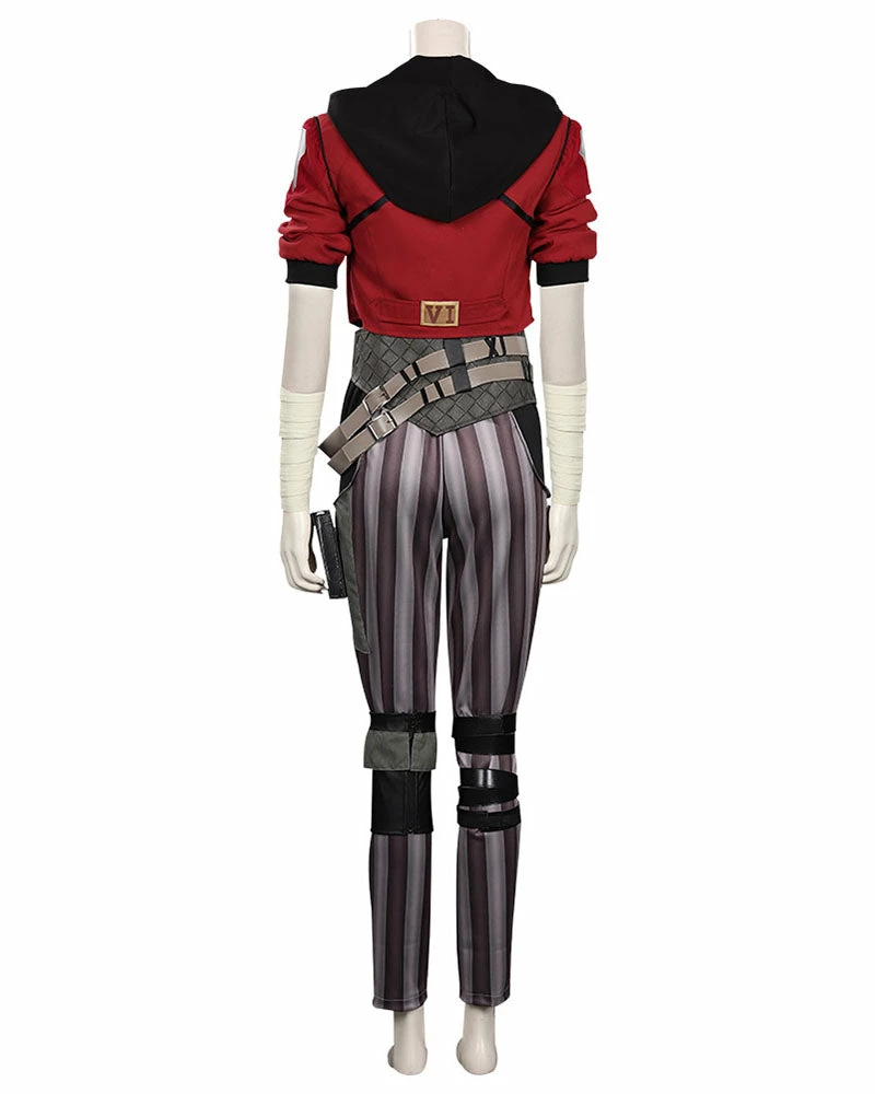 Auscosplay Arcane LoL Vi Cosplay Costume League Of Legends Outfit 4 Auscosplay Arcane LoL Vi Cosplay Costume League Of Legends Outfit