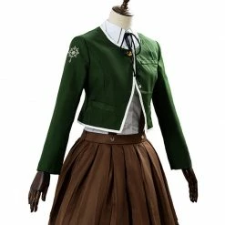Auscosplay Danganronpa Fujisaki Chihiro Kids School Uniform Cosplay Costume Anime Costume