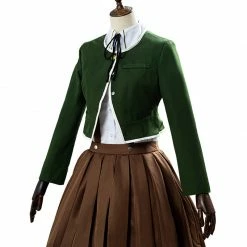 Auscosplay Danganronpa Fujisaki Chihiro Kids School Uniform Cosplay Costume Anime Costume