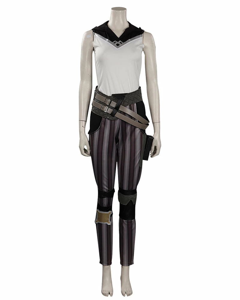 Auscosplay Arcane LoL Vi Cosplay Costume League Of Legends Outfit 7 Auscosplay Arcane LoL Vi Cosplay Costume League Of Legends Outfit