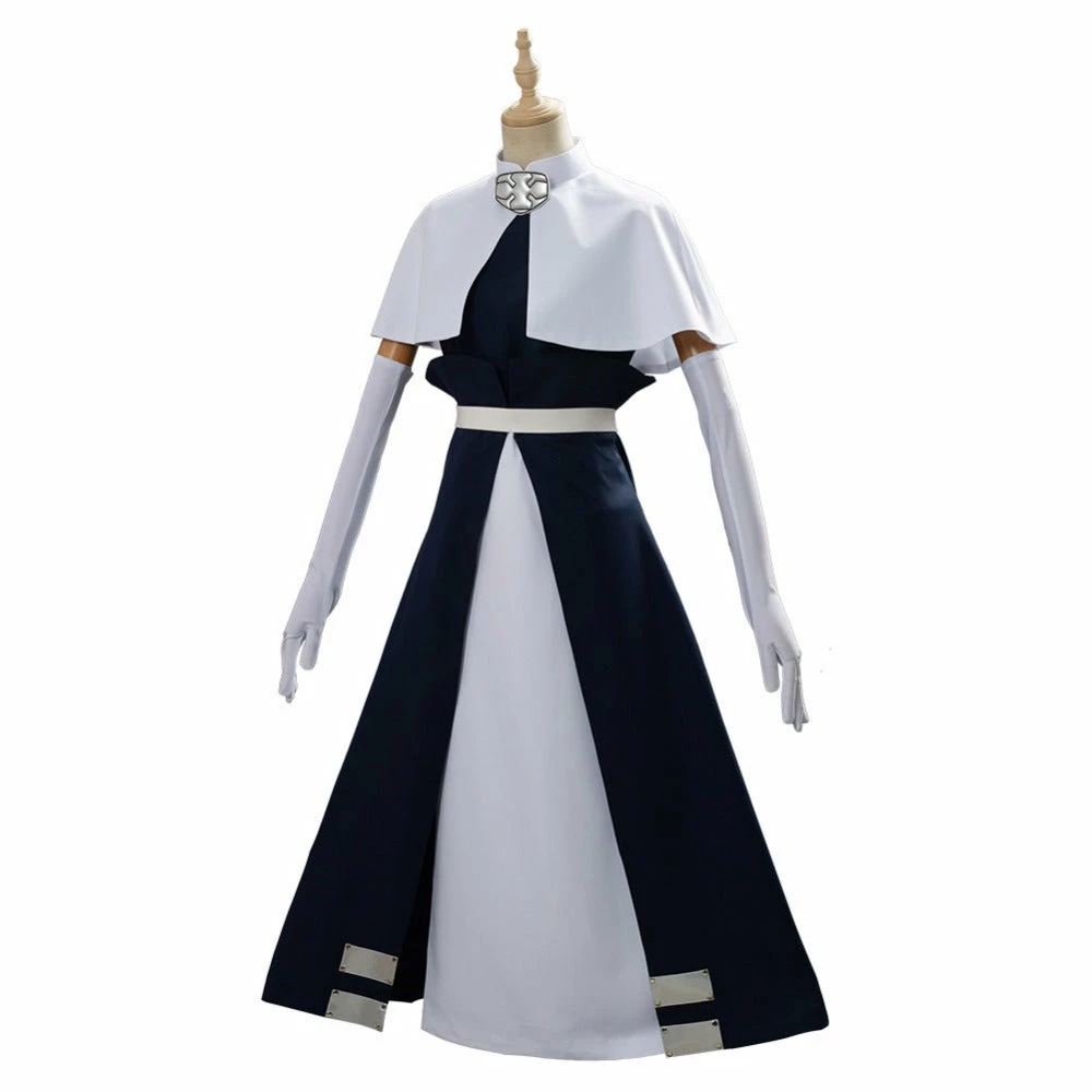 Auscosplay Anime Costume Fireman Team Fire Force Iris Nun Cosplay Costume 6 Auscosplay Anime Costume Fireman Team Fire Force Iris Nun Cosplay Costume