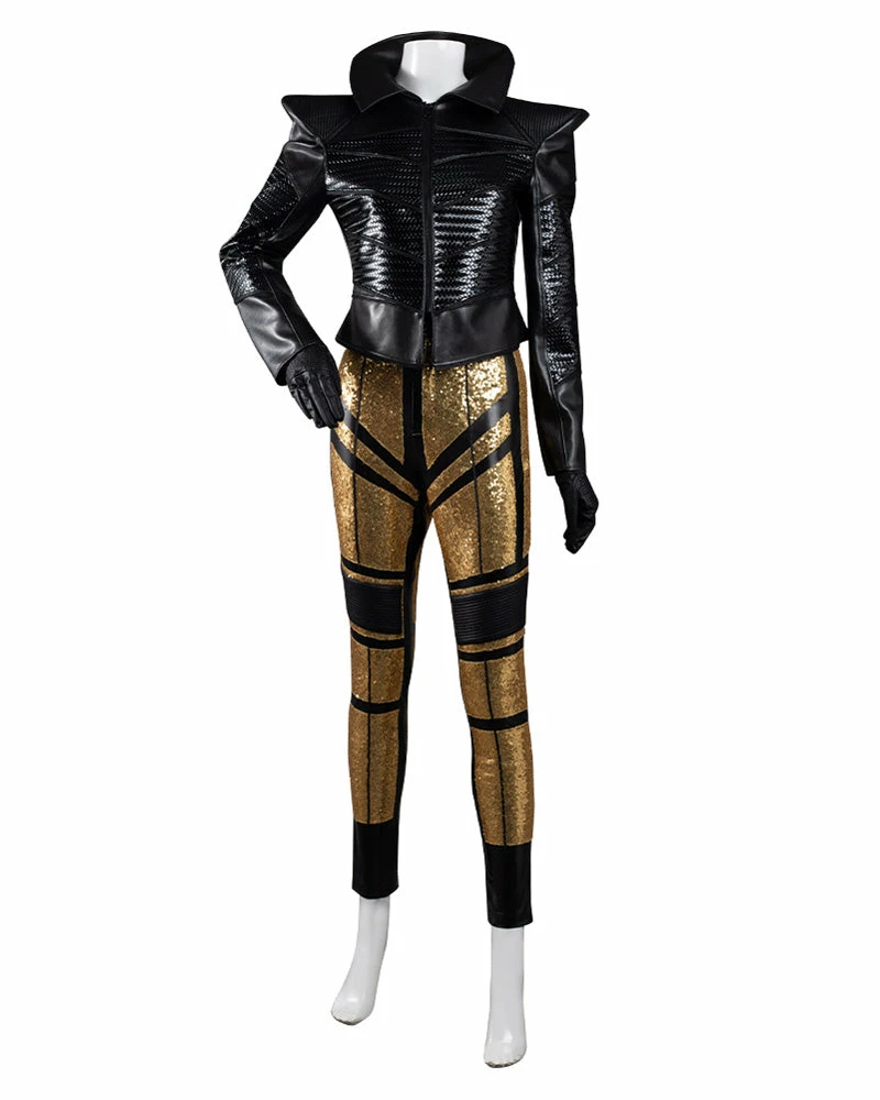 Auscosplay Cruella Cosplay Costume 3 Auscosplay Cruella Cosplay Costume