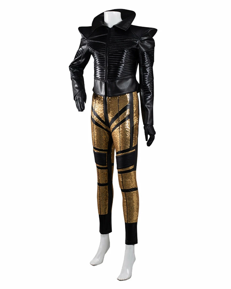 Auscosplay Cruella Cosplay Costume 5 Auscosplay Cruella Cosplay Costume