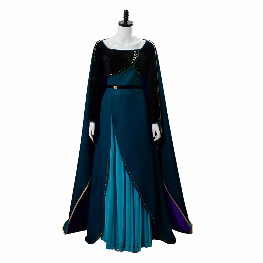 Auscosplay Snow Queen 2 Anna Coronation Dress Cosplay Costume Prince & Princess Costume 3 Auscosplay Snow Queen 2 Anna Coronation Dress Cosplay Costume Prince & Princess Costume