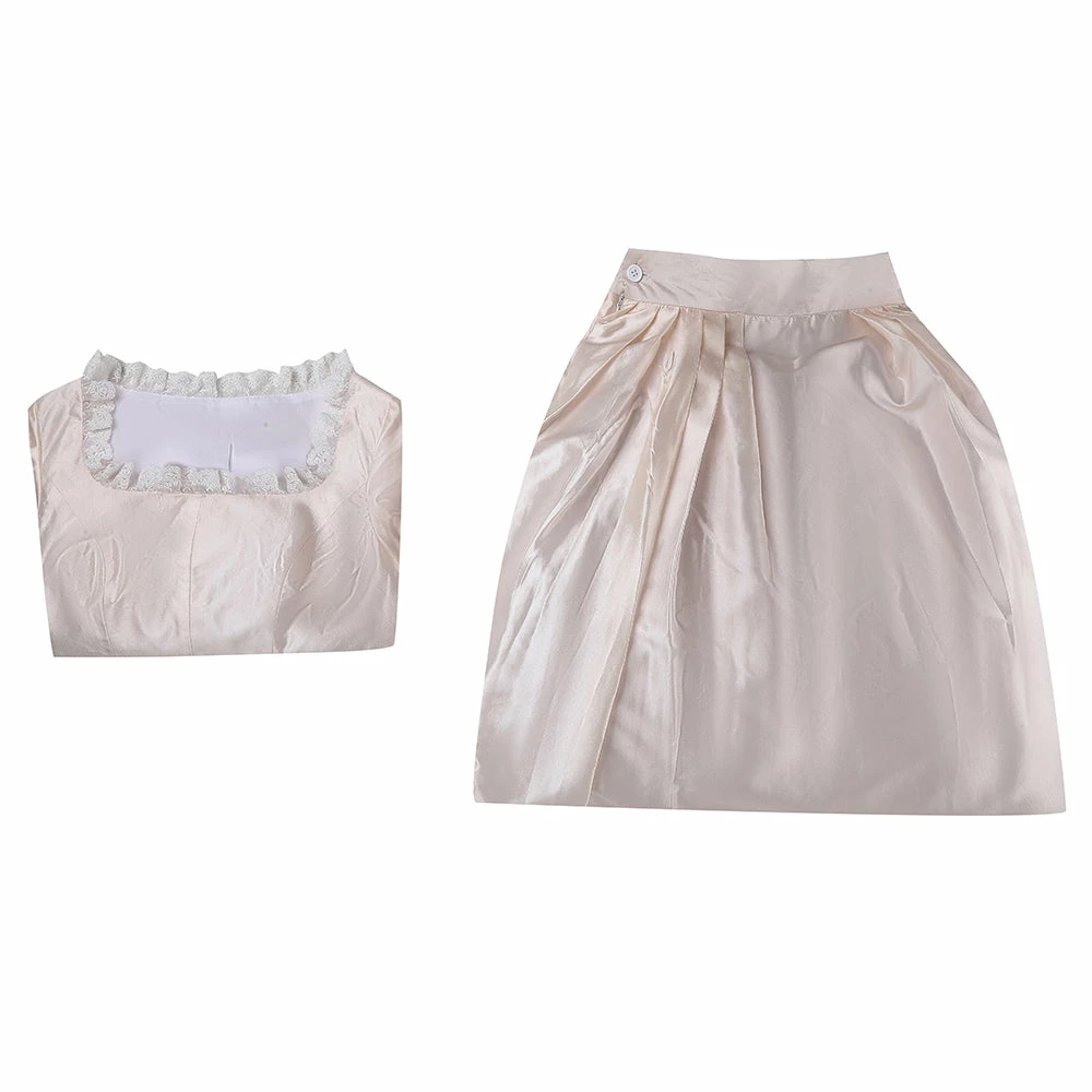 Auscosplay Hamilton Elizabeth Schuyle Dress Cosplay Costume 8 Auscosplay Hamilton Elizabeth Schuyle Dress Cosplay Costume