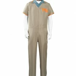 Auscosplay Loki Jumpsuit Cosplay Costume Outfits Suit