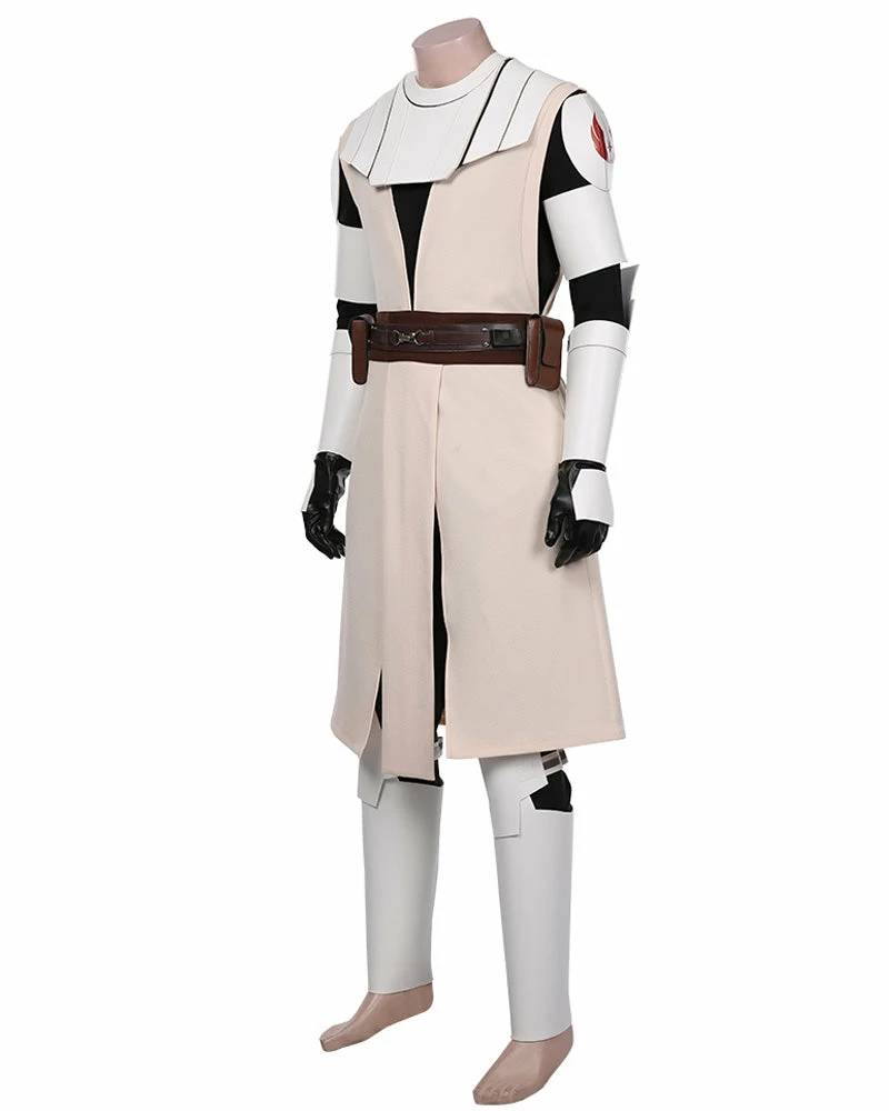 Auscosplay The Clone Wars Obi Wan Kenobi Cosplay Costume Outfit Movie Costume 5 Auscosplay The Clone Wars Obi Wan Kenobi Cosplay Costume Outfit Movie Costume